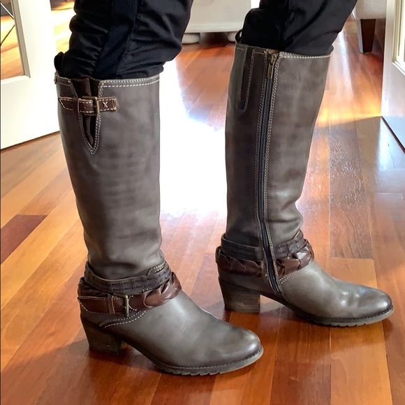 1.5 inch heel boots womens